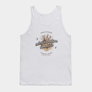 World Shapers: Administrative Assistant. Passion-Driven. Beyond Work, a Lifestyle. Tank Top